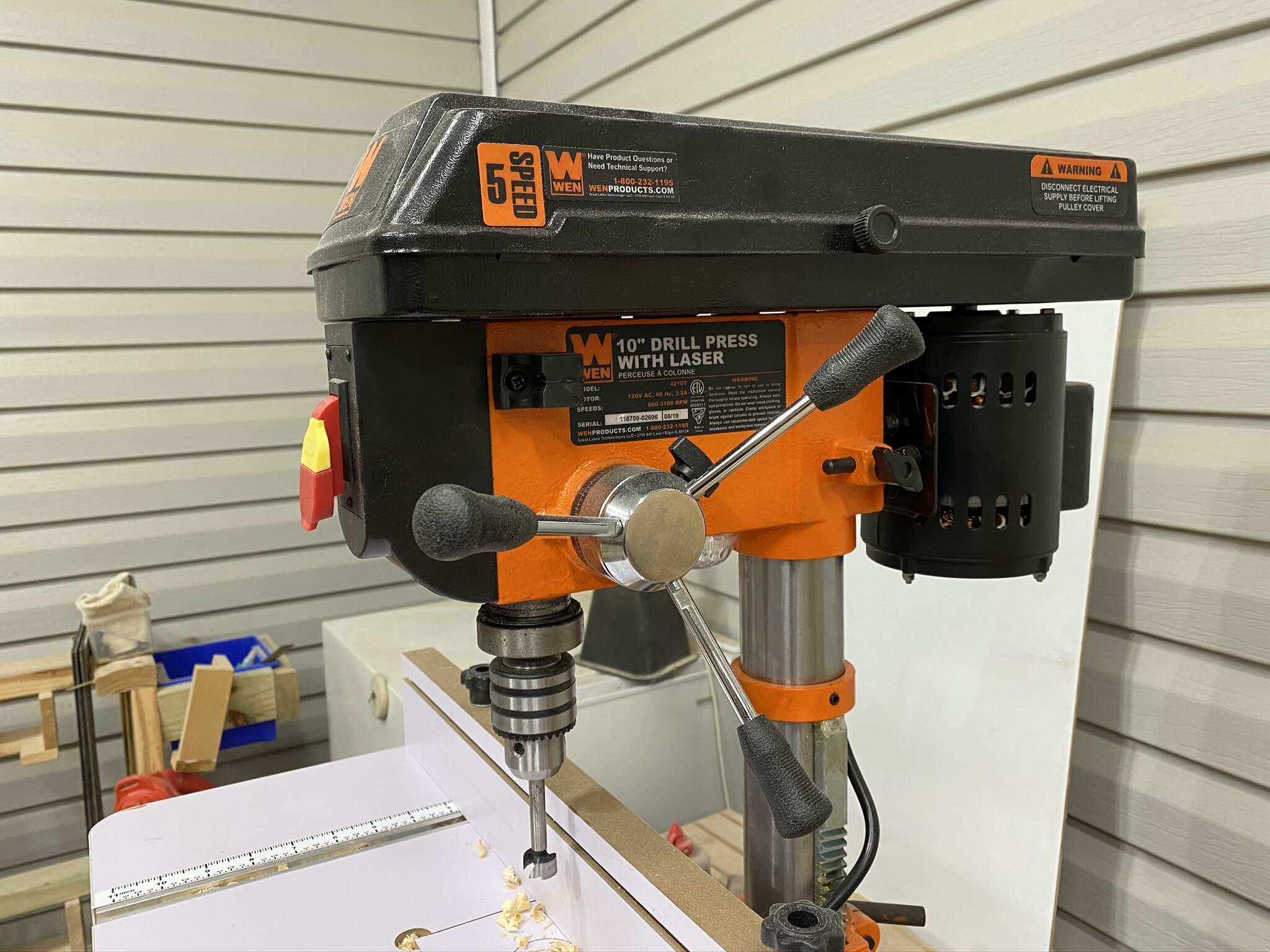Wen Drill Press Review with Drill Press Table 731 Woodworks